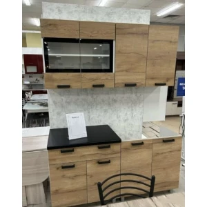 Кухня "Крафт" 1,6м золотой дуб крафт 