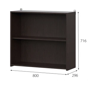 Шкаф "Берген" 8в2 0,8м Дуб Делано/Венге