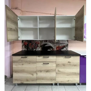 Кухня "Лаванда" 1,7 Дуб Золотой