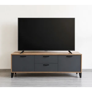 Тумба ТВ "ТВМ-6" Дуб крафт золотой/Графит