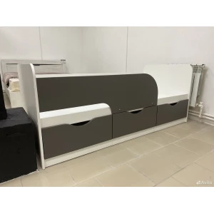 Детская кровать "Стандарт КР-22" 0,9м Маренго F-02
