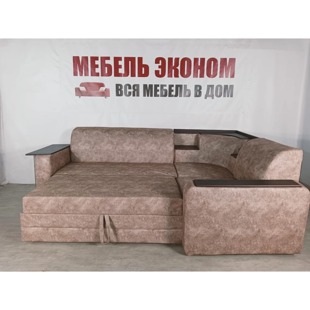 Диван угловой "Атлант" №27 выкатной со столиком
