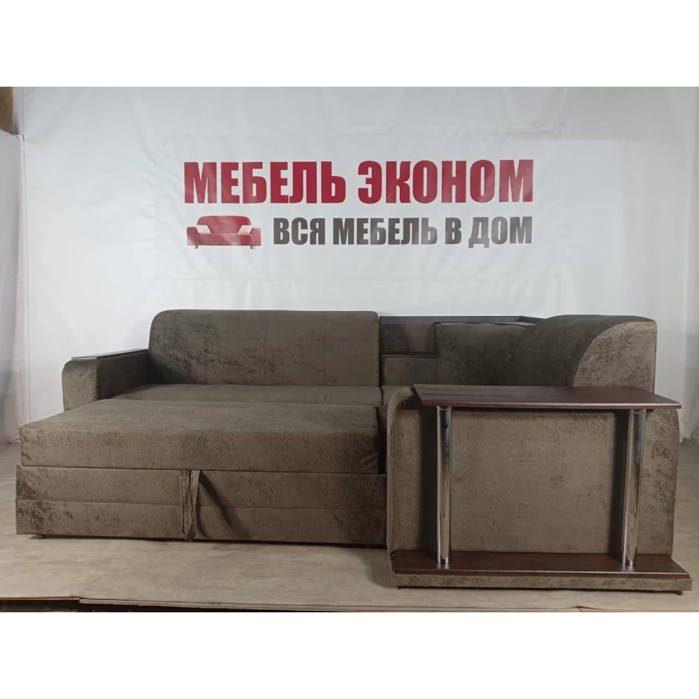 Диван угловой "Атлант" №29 выкатной со столиком