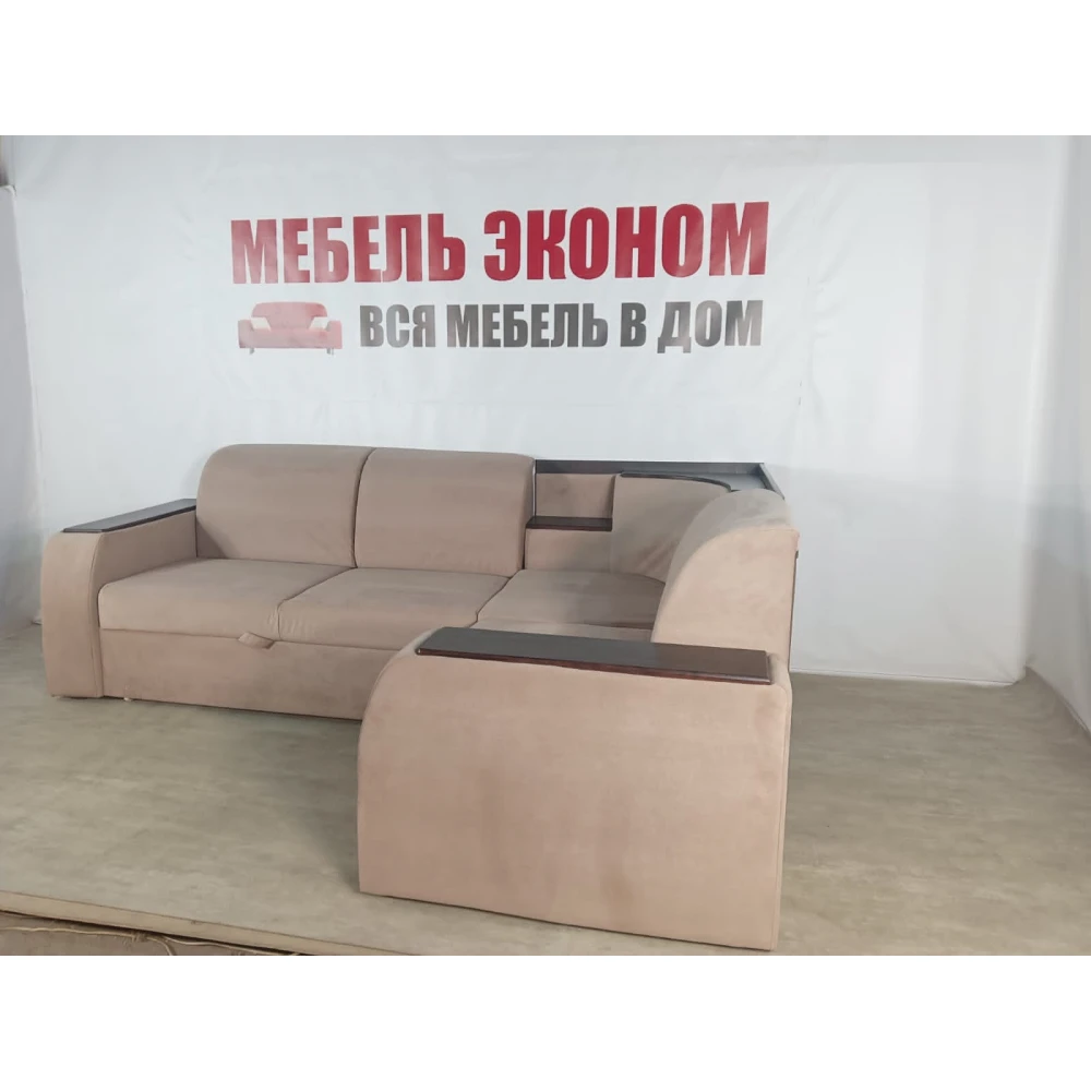 Диван угловой "Люкс" без бара №58