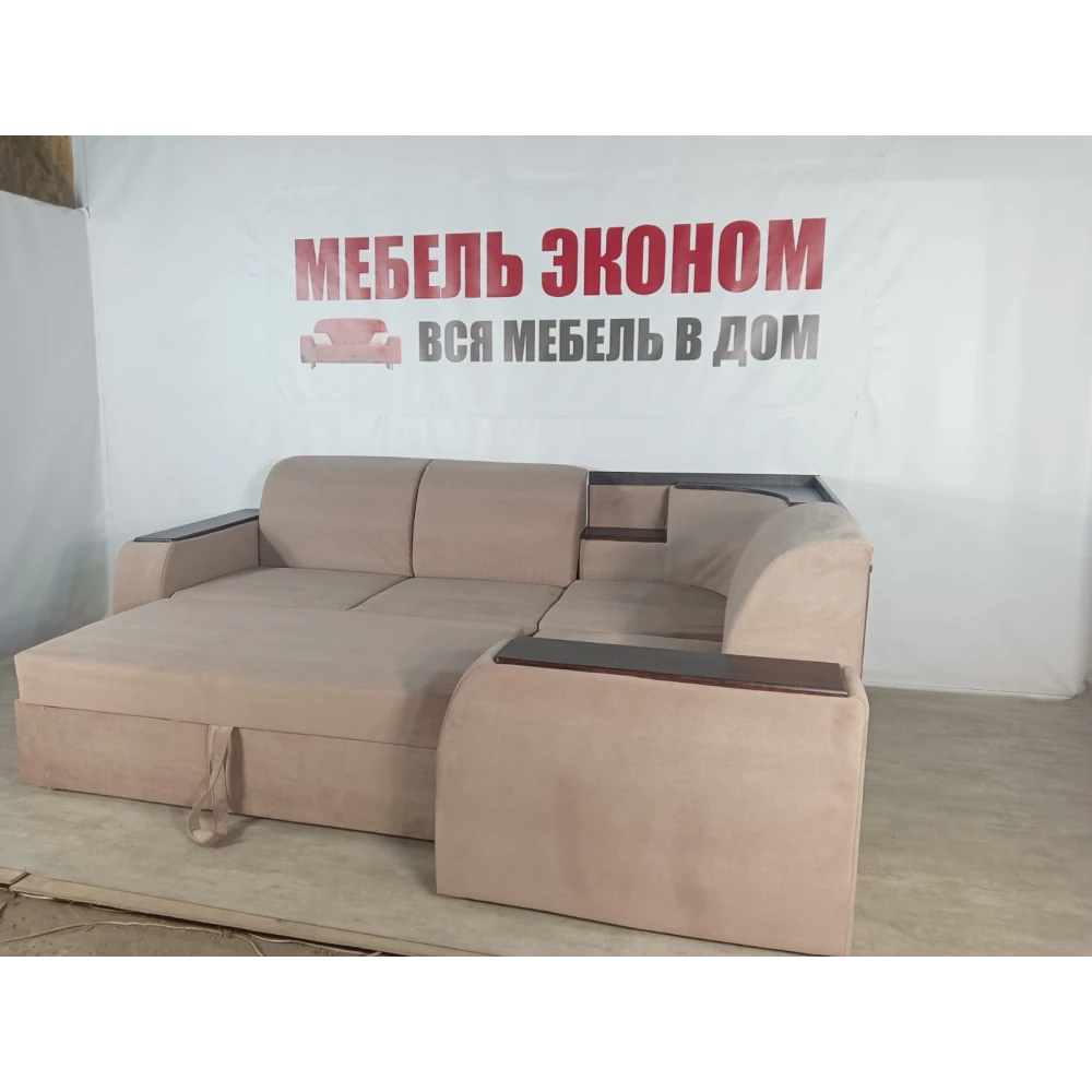 Диван угловой "Люкс" без бара №58