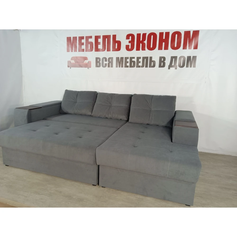 Диван угловой "Нью-Йорк" №116 с увеличенной оттоманкой