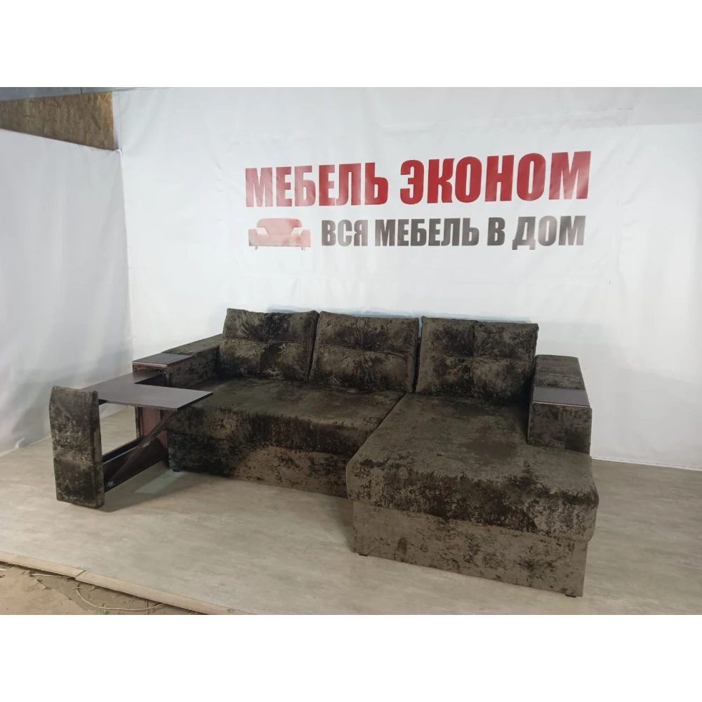 Диван угловой "Нью-Йорк" №125 с увеличенной оттоманкой