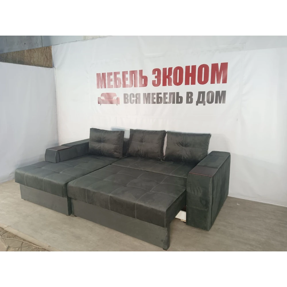 Диван угловой "Нью-Йорк" №135 с увеличенной оттоманкой