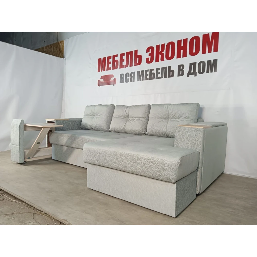 Диван угловой "Нью-Йорк" №140 с увеличенной оттоманкой