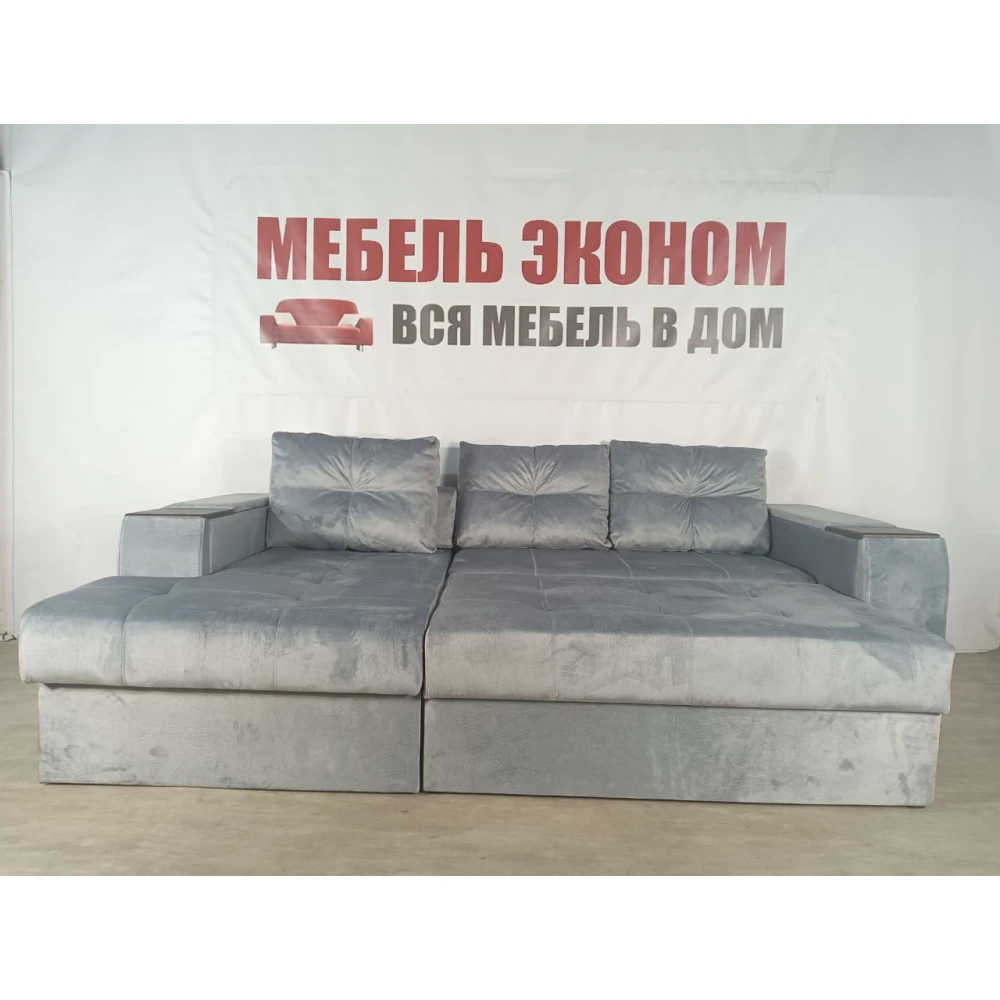Диван угловой "Нью-Йорк" №142 с увеличенной оттоманкой