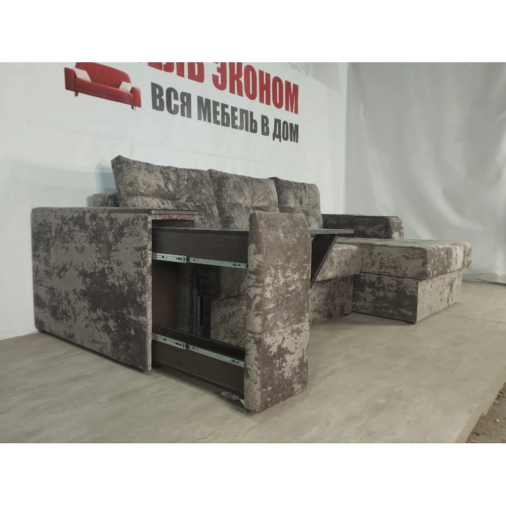 Диван угловой "Нью-Йорк" №159 с увеличенной оттоманкой