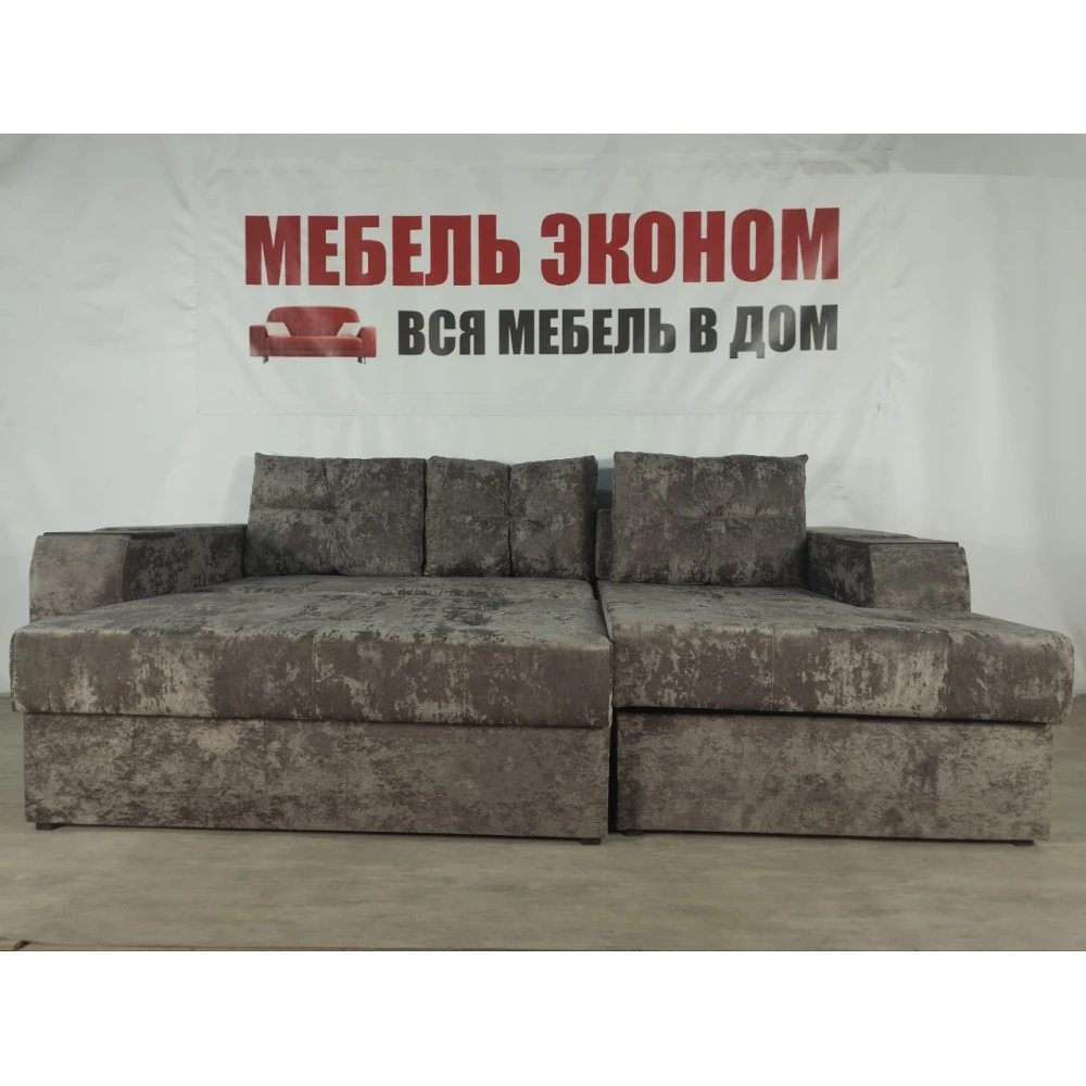 Диван угловой "Нью-Йорк" №160 с увеличенной оттоманкой