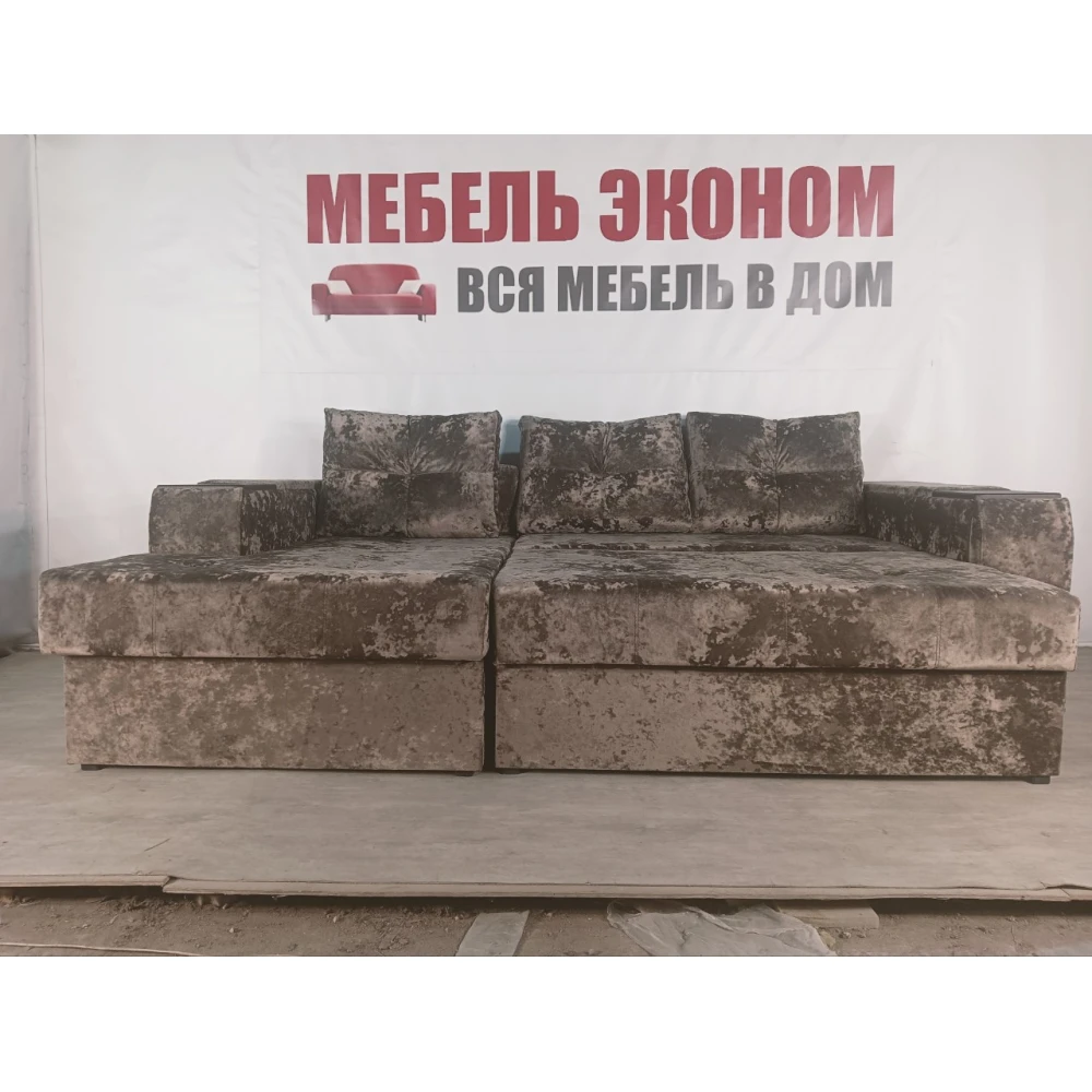 Диван угловой "Нью-Йорк" №161 с увеличенной оттоманкой