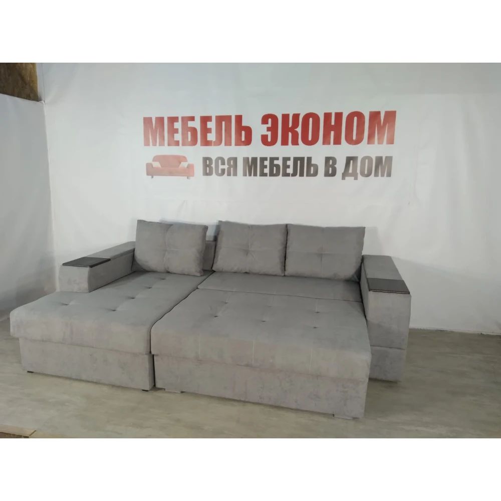 Диван угловой "Нью-Йорк" №66 с увеличенной оттоманкой