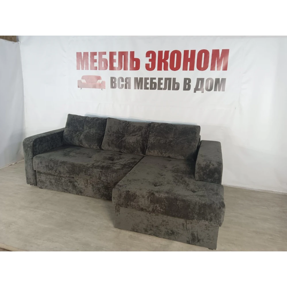 Диван угловой "Вегас" №5 с увеличенной оттоманкой