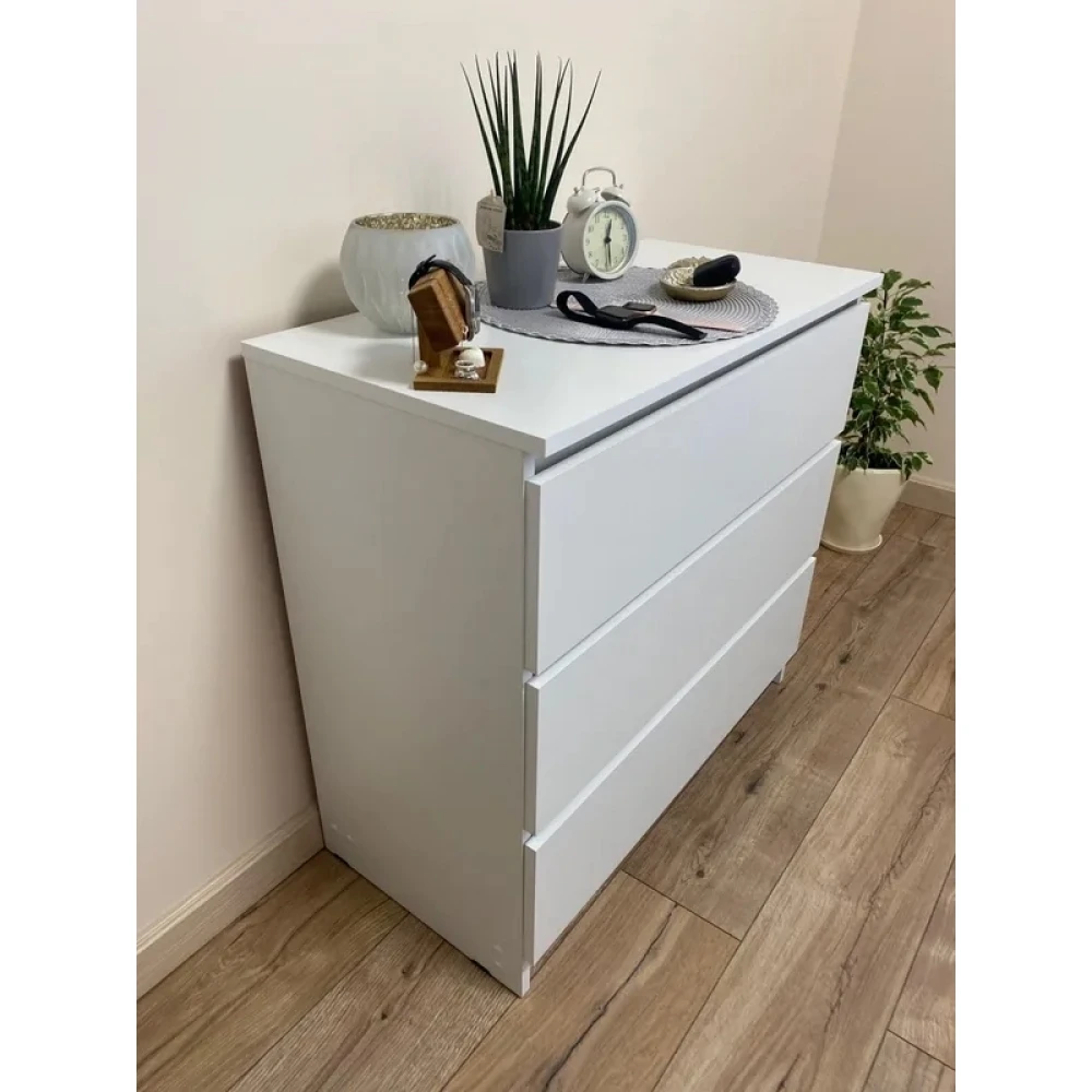 Комод "Мори" МК 800.1/3 Белый