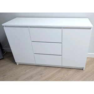 Комод "Мори" МК 1200.3/2 Белый