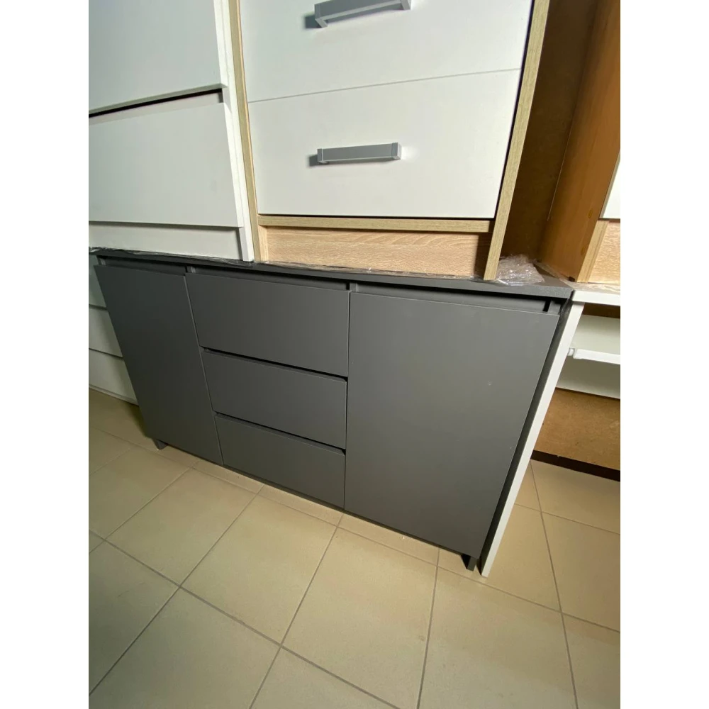 Комод "Мори" МК 1200.3/2 Графит