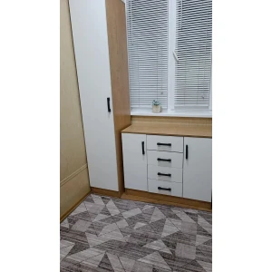 Комод "К1000-2Д" Дуб Вотан/Белый
