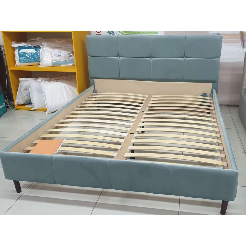 Кровать "Ханна НЬЮ" КВ 1,6м/ВАРИАНТ 1 (мята)