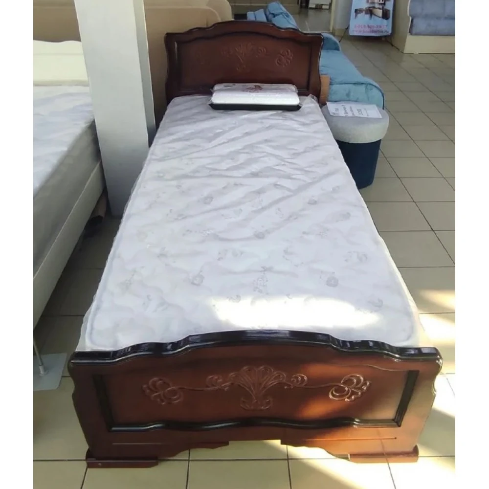 Кровать "Карина-6" КВ 0,9м Орех