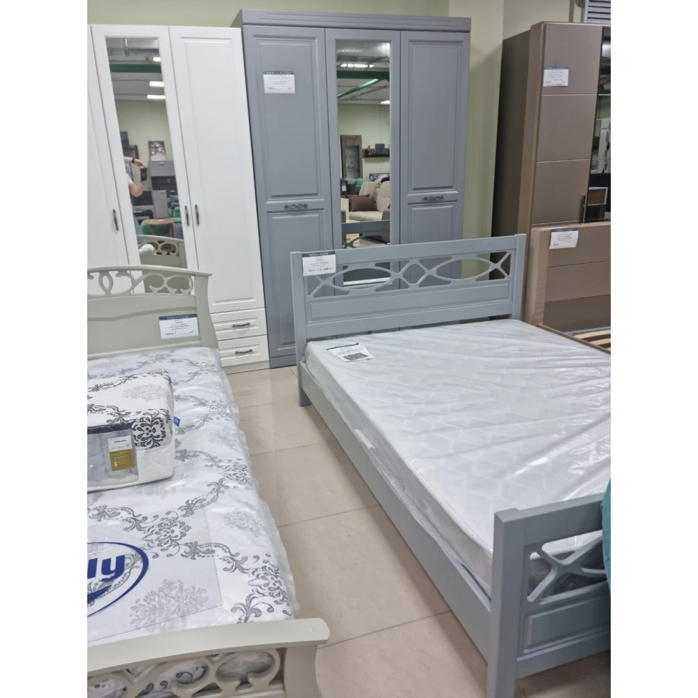 Кровать "Лоренса" КВ 1,6м Антрацит