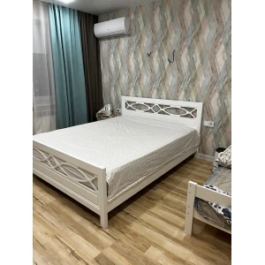 Кровать "Лоренса" КВ 1,6м Белый