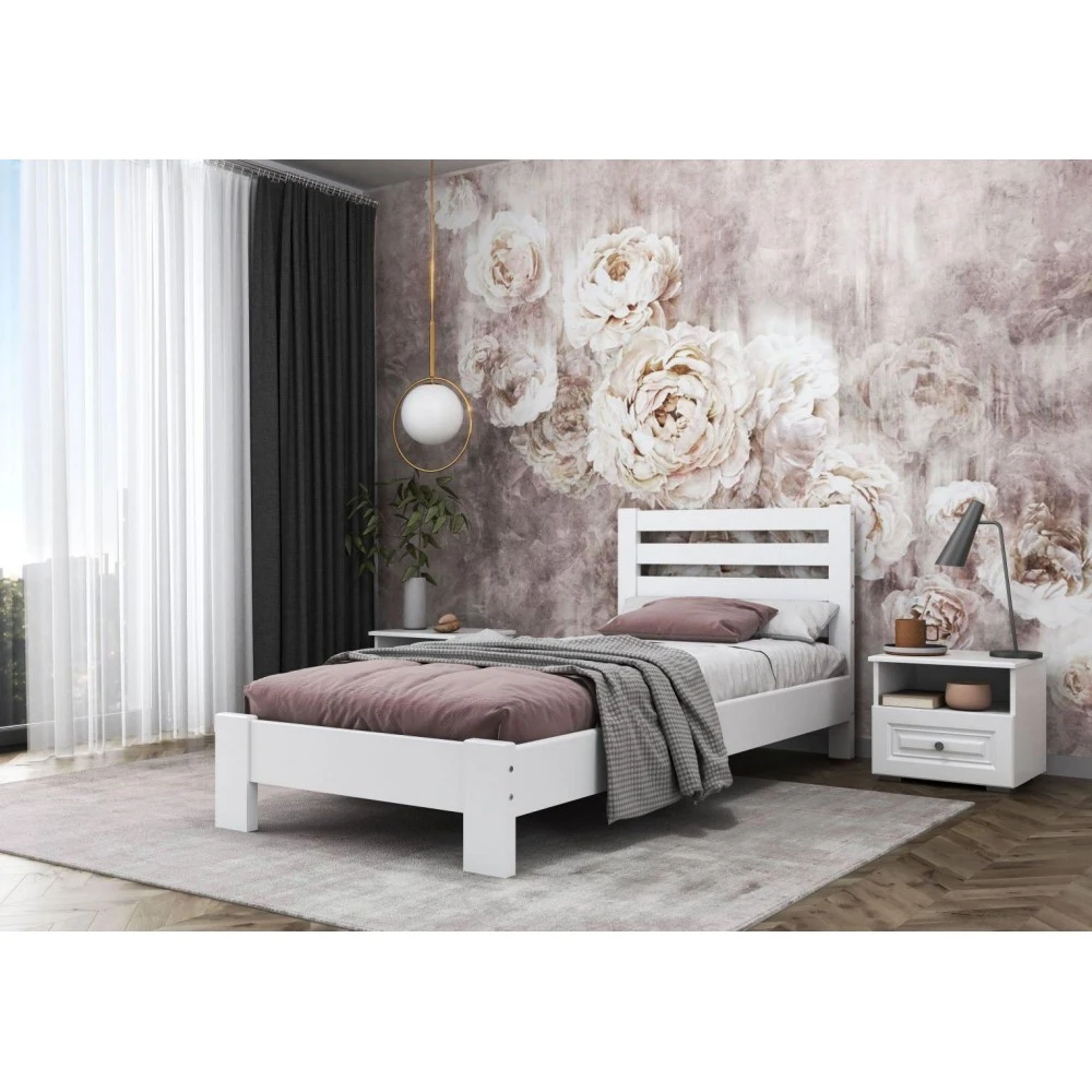 Кровать "Вероника" КВ 0,9м Белый