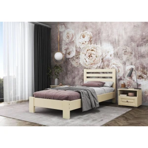 Кровать "Вероника" КВ 0,9м Слоновая кость