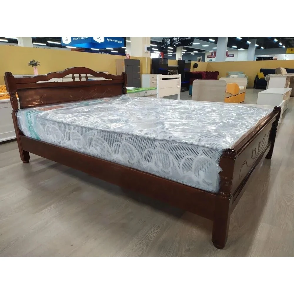 Кровать "Карина-5" 1,2м Орех КВ