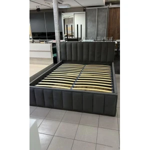 Кровать "Лана" 160 см Графит Софт