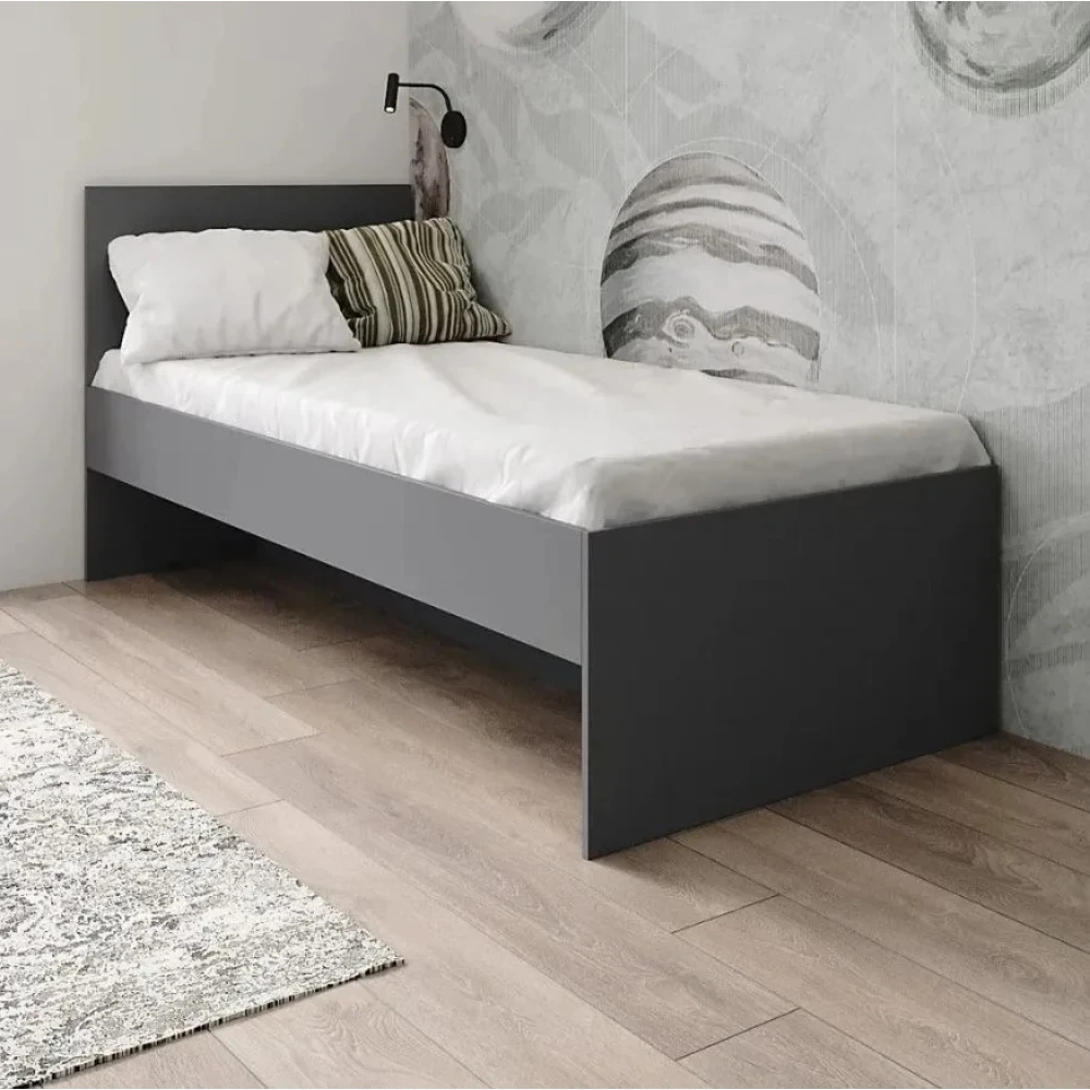 Кровать "Мори" КРМЯ-900.1 Графит