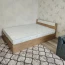 Кровать "Эко" КВ 1.6 м Дуб Вотан/Белый