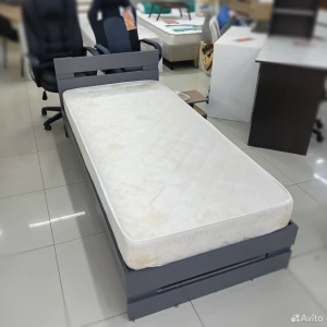 Кровать "Энни" 0,9м Графит