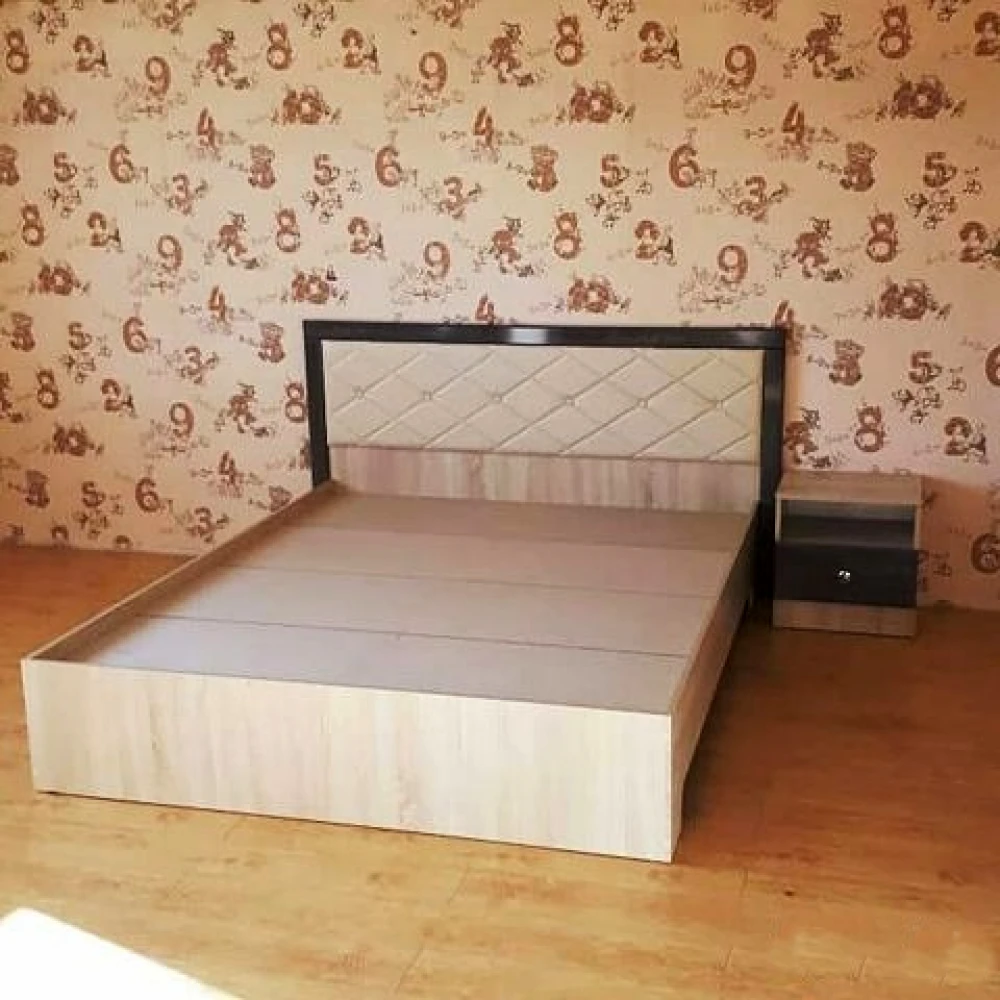 Кровать "Мадлен" 1.4м Дуб Мореный