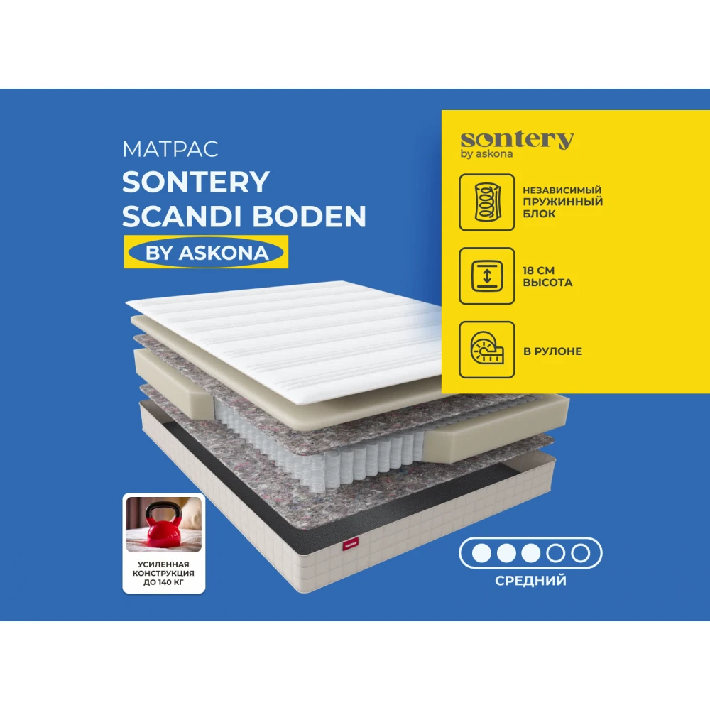 Матрас Sontery Scandi "Boden"
