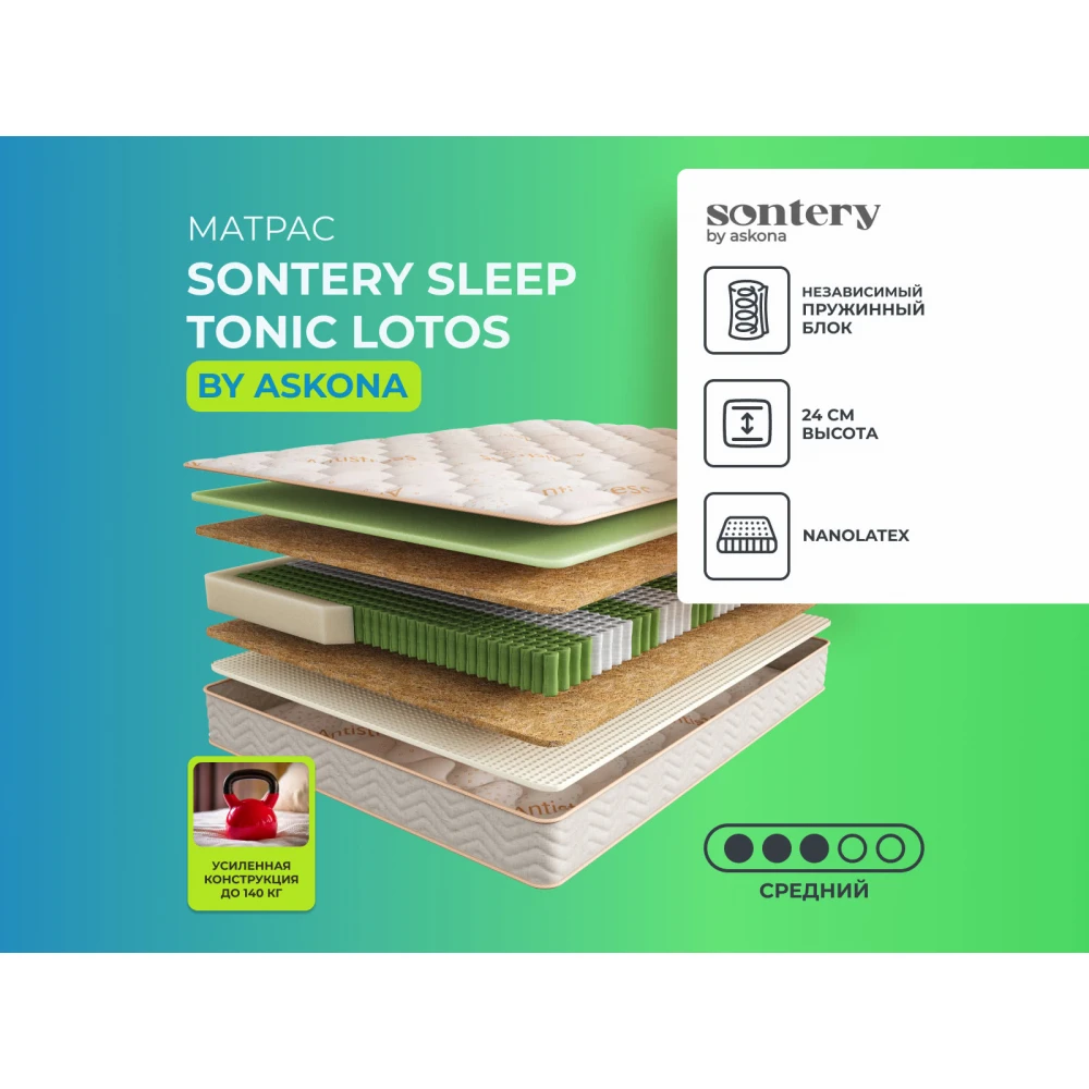 Матрас Sontery Sleep Tonic "Lotos"