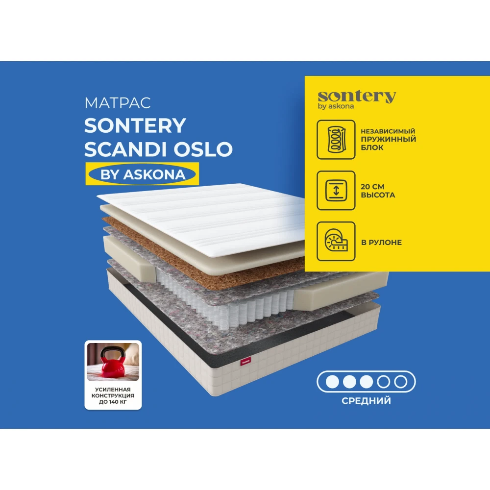 Матрас Sontery Scandi "Oslo"
