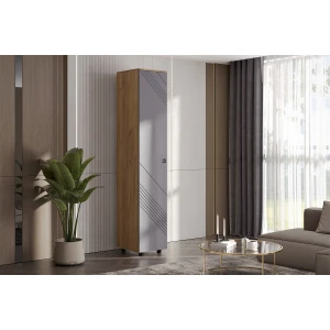 Пенал "Байкал" Дуб Золотой/Графит