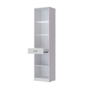 Пенал-витрина "Апполия" белый