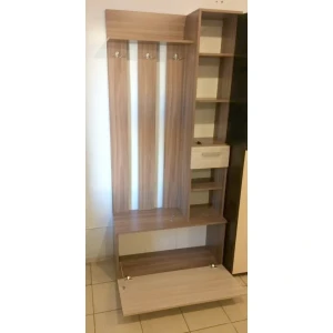 Прихожая "Ника В3 910" Ясень шимо тёмный/светлый