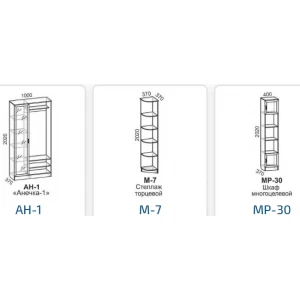 Прихожая "Анечка-1 АН-1"