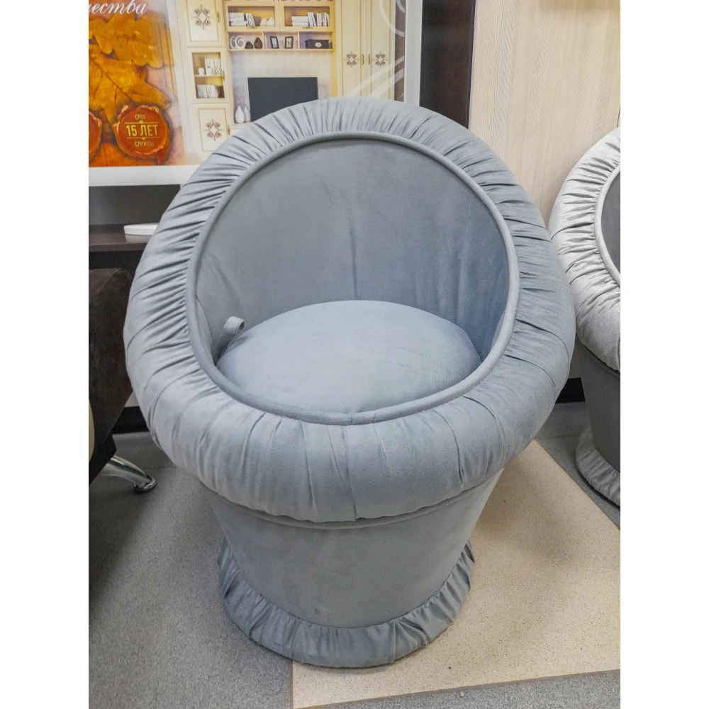 Пуф "Люкс" со спинкой №2
