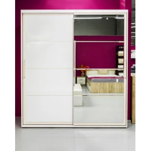 Шкаф-купе "Крафт-6" 1,96м Белый