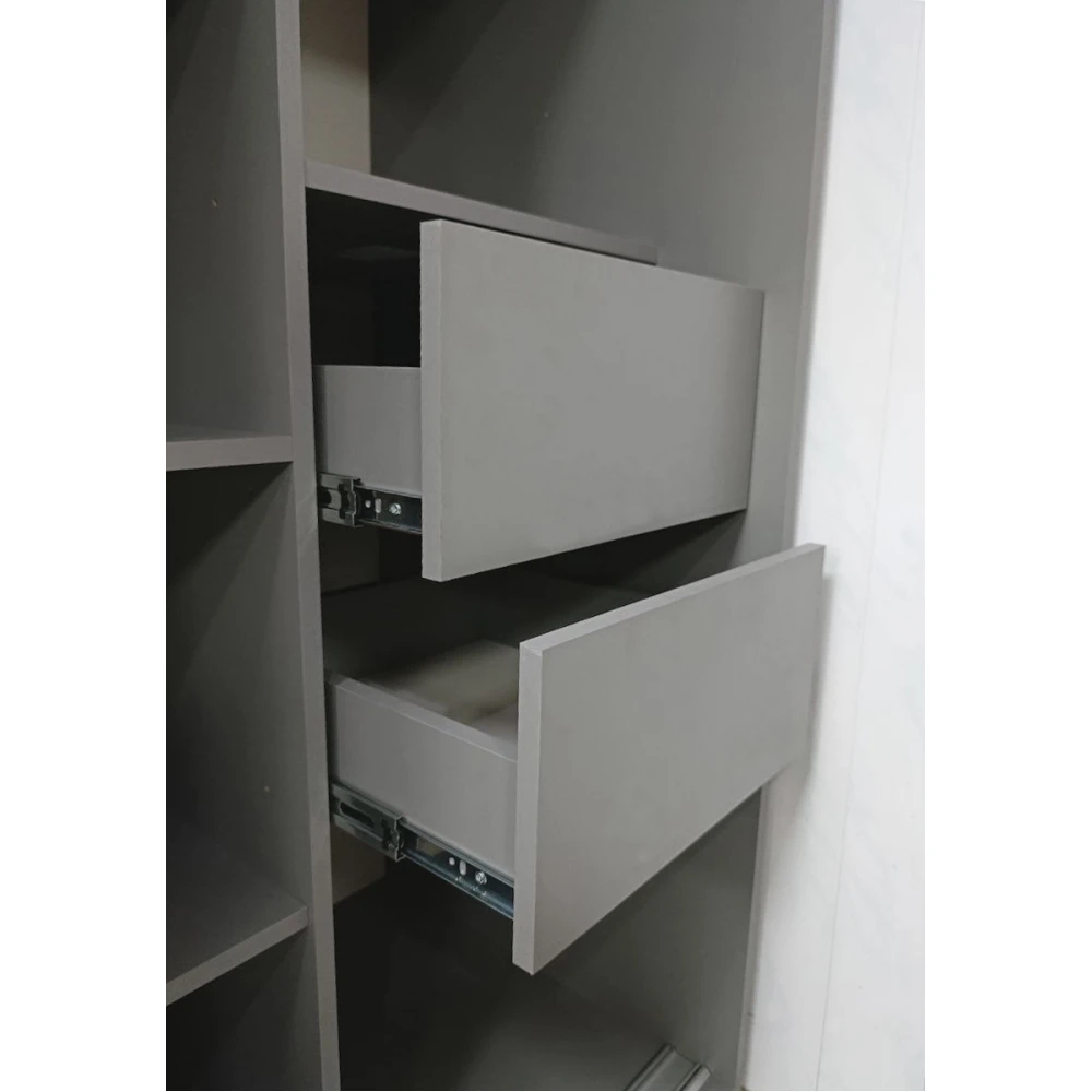 Шкаф-купе "Крафт-6" 1,96м Графит БН