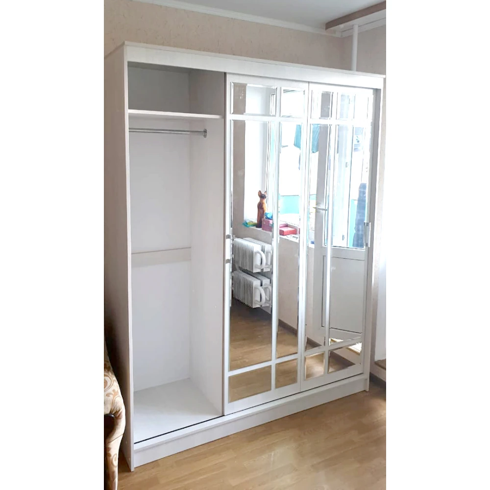 Шкаф-купе "Маэстро", Ясень белый