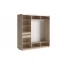 Шкаф-купе "СТОУН" 2100 Дуб сонома светлый КВ