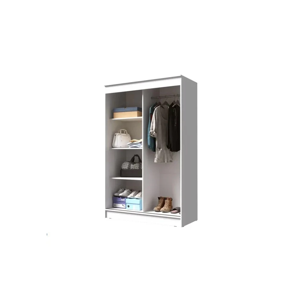 Шкаф купе "Элегант-4" КВ Белый глянец
