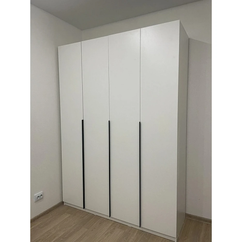 Шкаф "ШК 5" 1,6м Белый текстурный