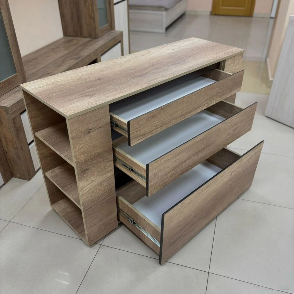 Комод "Энигма" КМ-06 Дуб каньон/Венге БН
